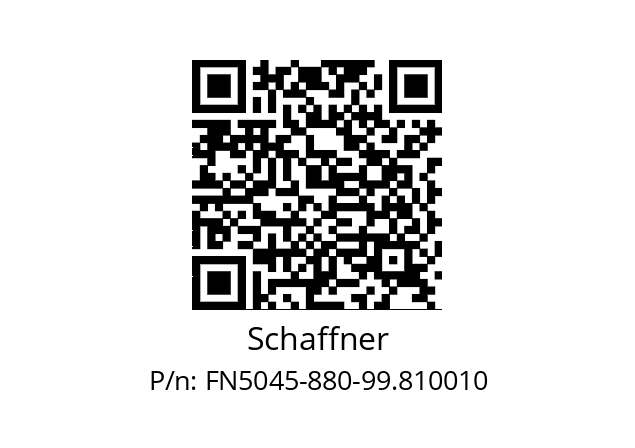   Schaffner FN5045-880-99.810010