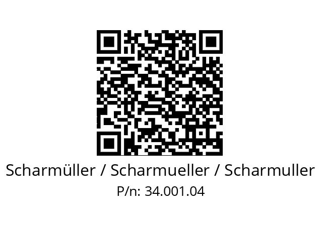   Scharmüller / Scharmueller / Scharmuller 34.001.04