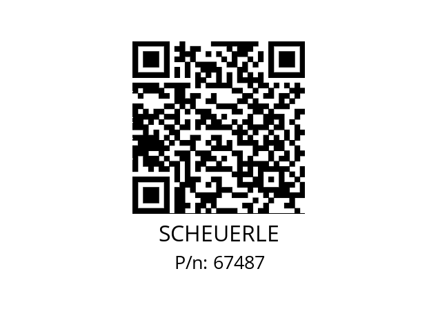   SCHEUERLE 67487