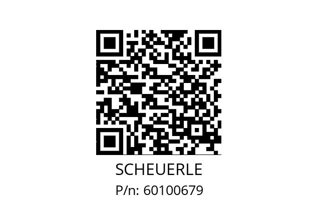   SCHEUERLE 60100679