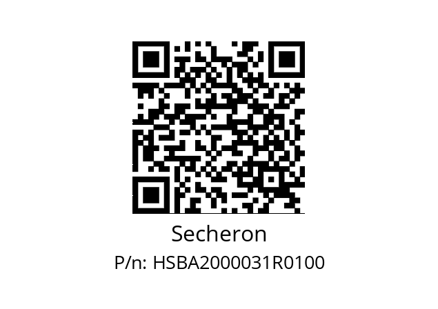   Secheron HSBA2000031R0100