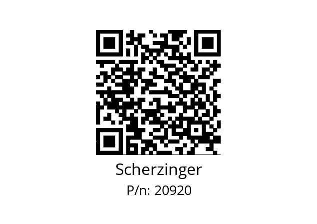   Scherzinger 20920