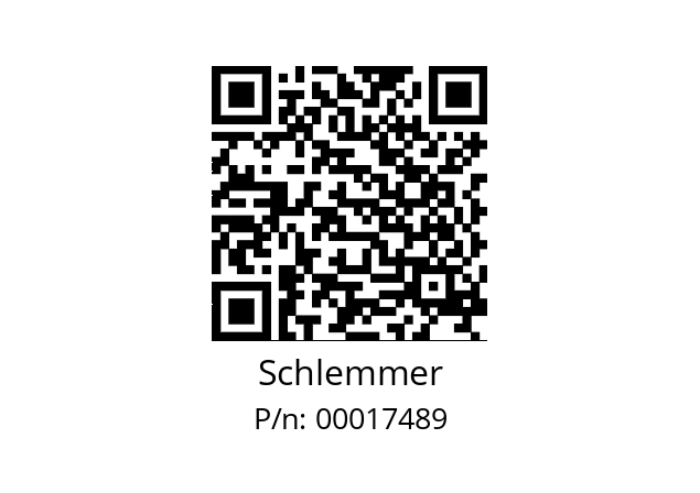   Schlemmer 00017489