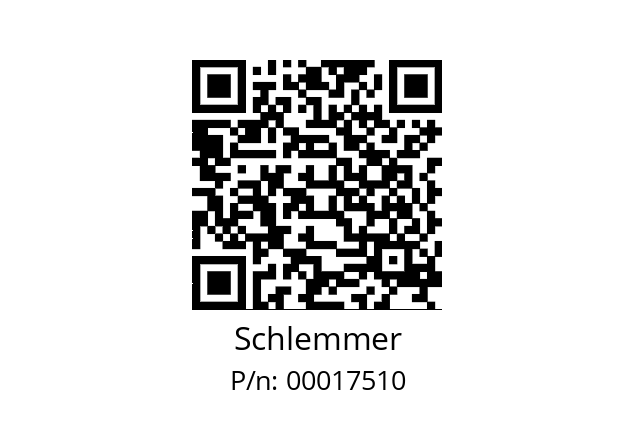   Schlemmer 00017510