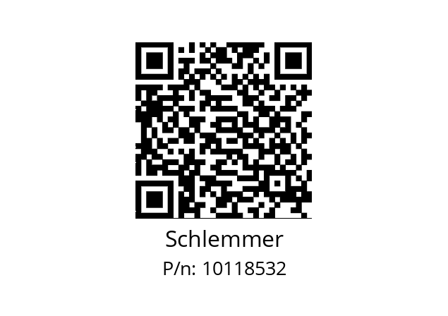   Schlemmer 10118532