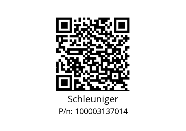   Schleuniger 100003137014