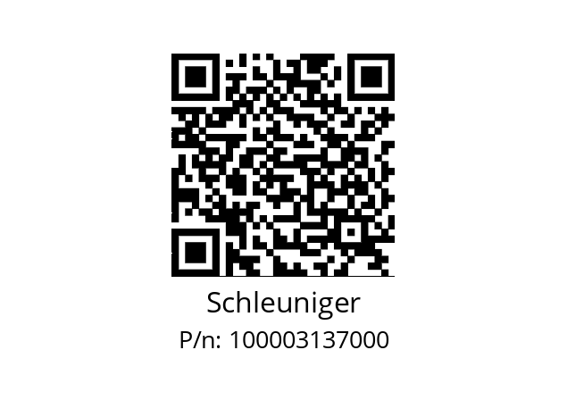   Schleuniger 100003137000