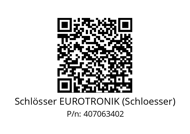   Schlösser EUROTRONIK (Schloesser) 407063402