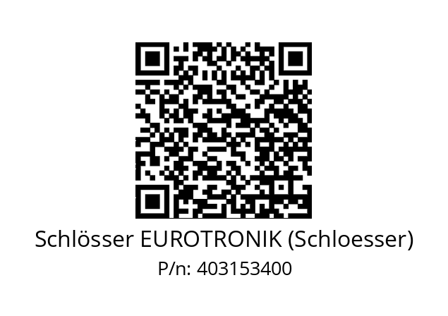   Schlösser EUROTRONIK (Schloesser) 403153400