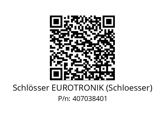   Schlösser EUROTRONIK (Schloesser) 407038401