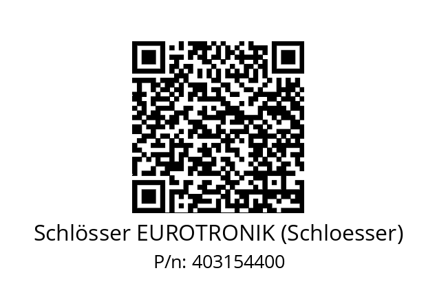   Schlösser EUROTRONIK (Schloesser) 403154400