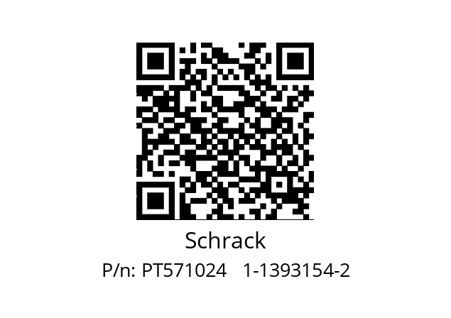   Schrack PT571024   1-1393154-2