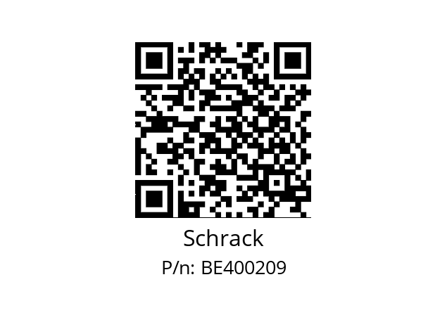   Schrack BE400209