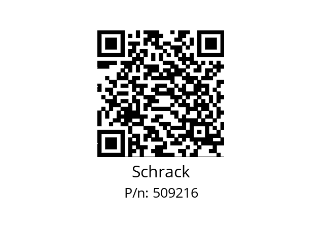   Schrack 509216