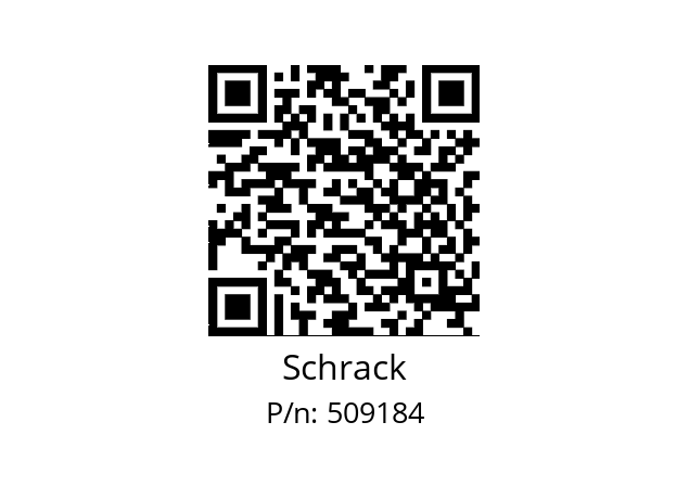   Schrack 509184