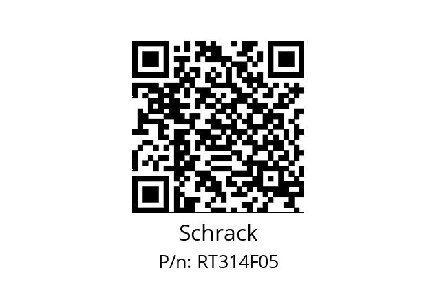   Schrack RT314F05