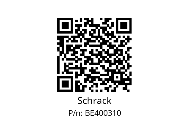   Schrack BE400310