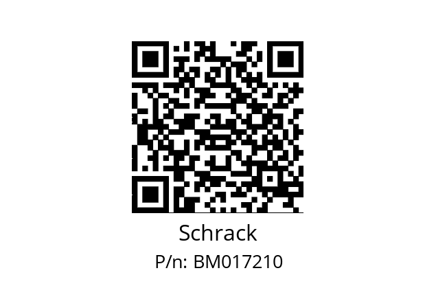   Schrack BM017210