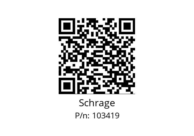   Schrage 103419