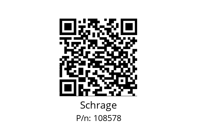   Schrage 108578