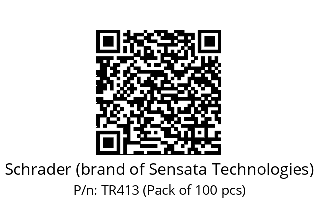   Schrader (brand of Sensata Technologies) TR413 (Pack of 100 pcs)