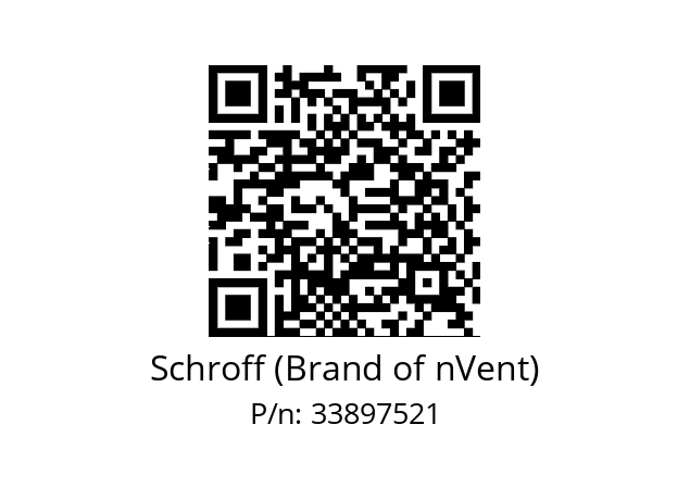   Schroff (Brand of nVent) 33897521