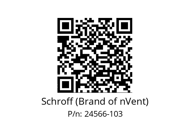   Schroff (Brand of nVent) 24566-103