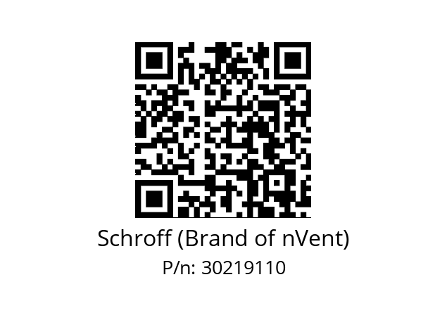   Schroff (Brand of nVent) 30219110