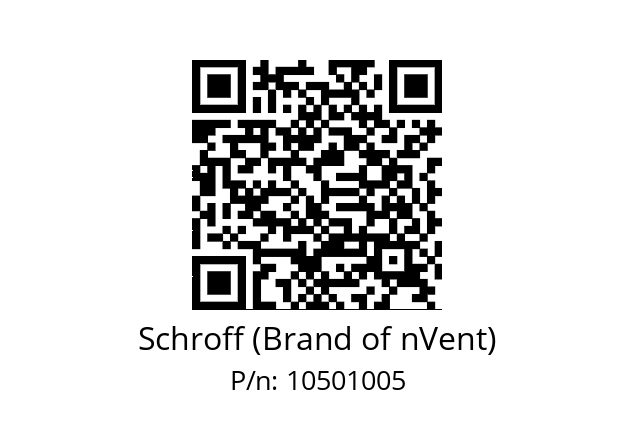   Schroff (Brand of nVent) 10501005