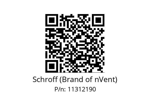   Schroff (Brand of nVent) 11312190