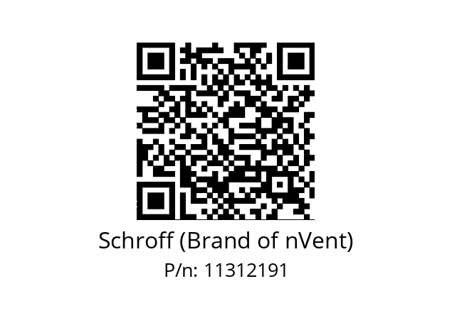   Schroff (Brand of nVent) 11312191