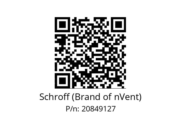   Schroff (Brand of nVent) 20849127