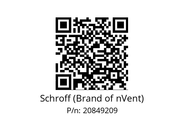   Schroff (Brand of nVent) 20849209