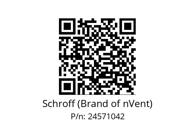   Schroff (Brand of nVent) 24571042