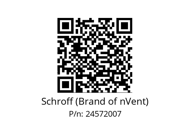   Schroff (Brand of nVent) 24572007