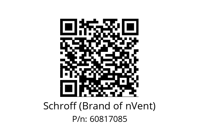   Schroff (Brand of nVent) 60817085