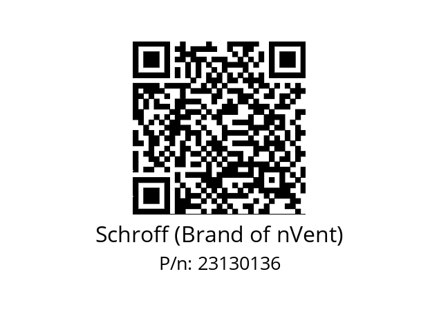   Schroff (Brand of nVent) 23130136