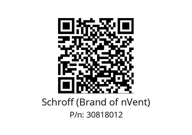   Schroff (Brand of nVent) 30818012