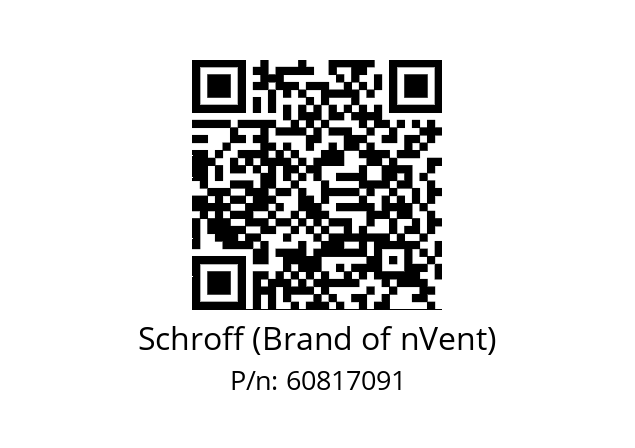   Schroff (Brand of nVent) 60817091