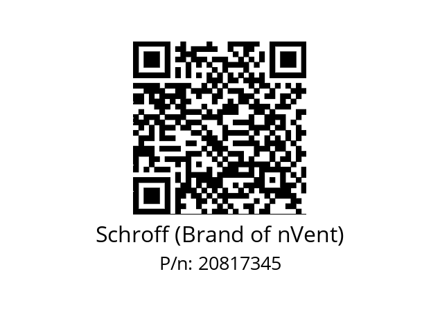   Schroff (Brand of nVent) 20817345