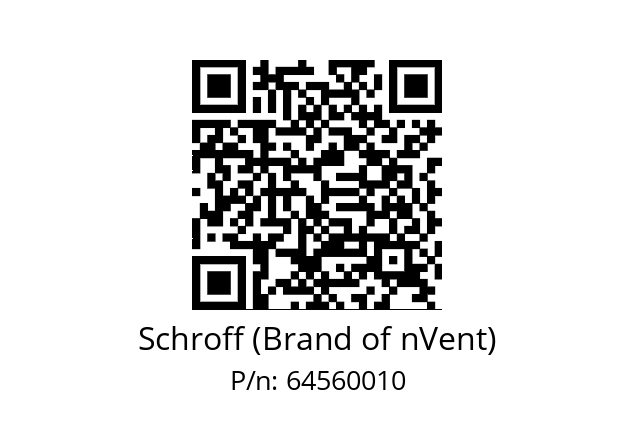   Schroff (Brand of nVent) 64560010