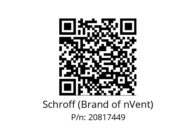   Schroff (Brand of nVent) 20817449