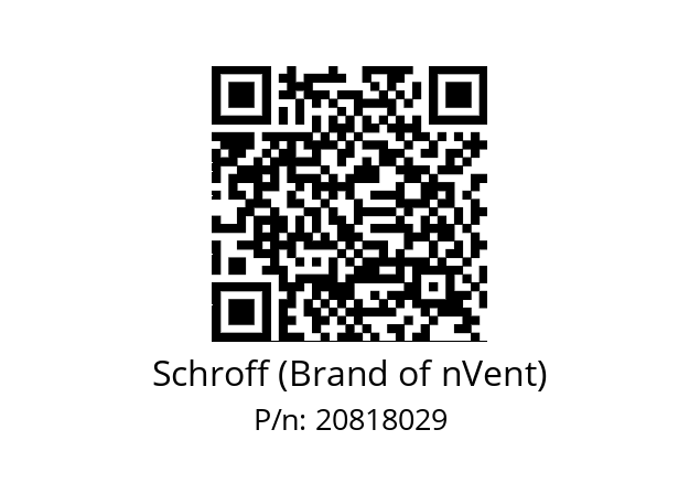   Schroff (Brand of nVent) 20818029