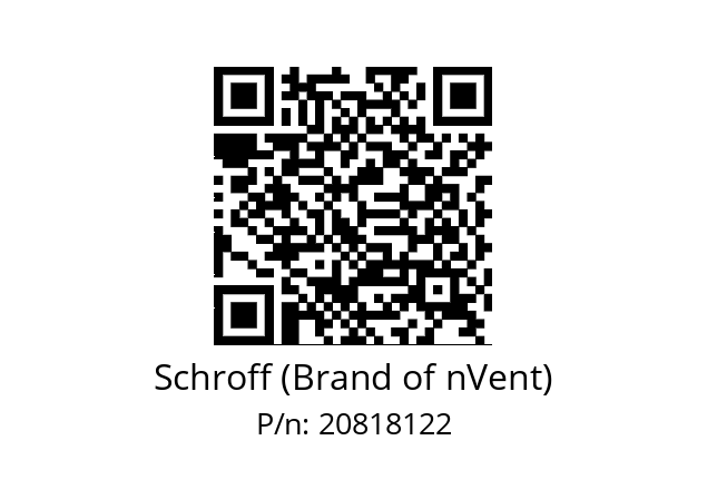   Schroff (Brand of nVent) 20818122