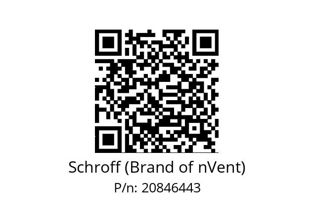   Schroff (Brand of nVent) 20846443