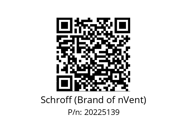   Schroff (Brand of nVent) 20225139