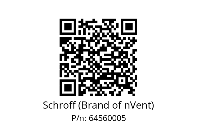   Schroff (Brand of nVent) 64560005