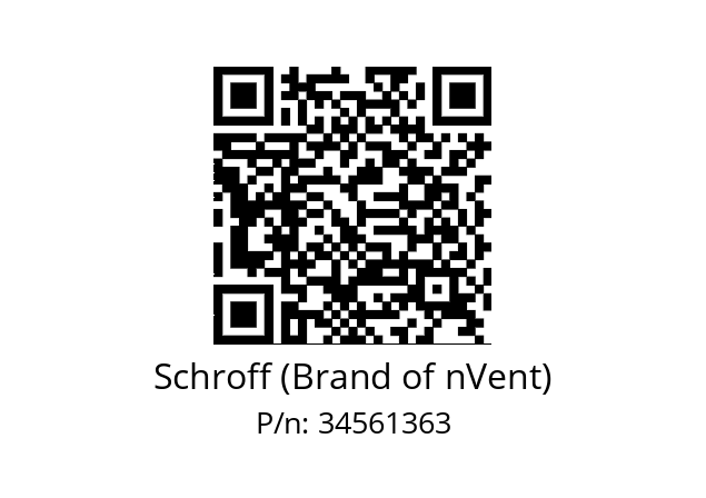   Schroff (Brand of nVent) 34561363