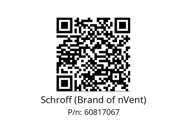   Schroff (Brand of nVent) 60817067