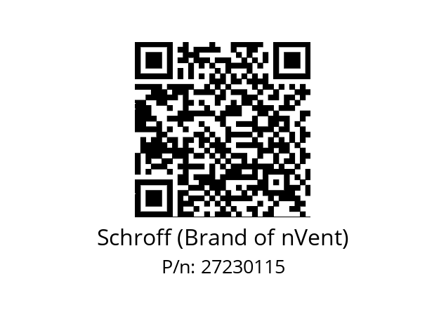   Schroff (Brand of nVent) 27230115